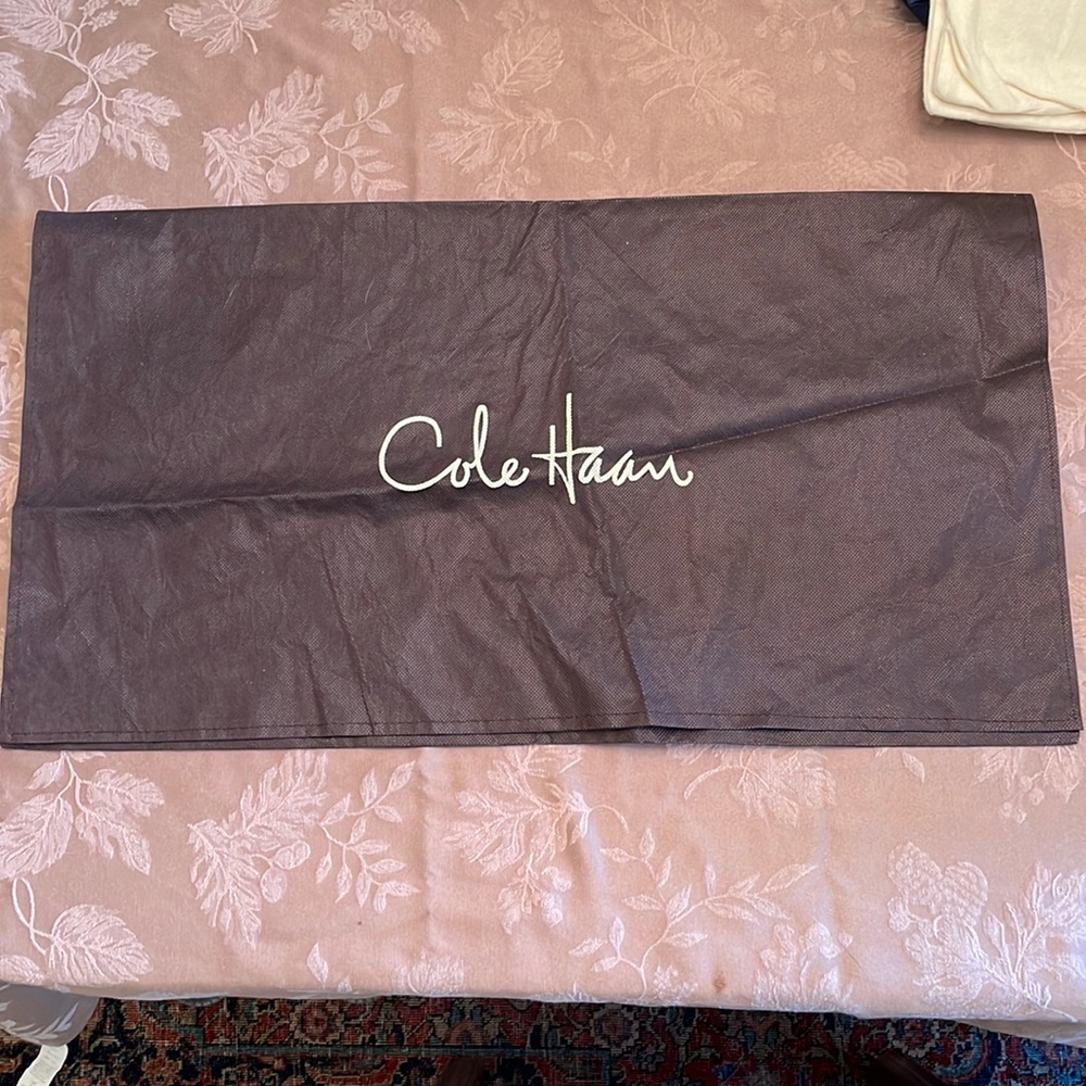 Cole Haan double wide dust bag- unused